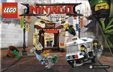 70607 Ninjago City Chase - Certified Used, 100% Complete LEGO Ninjago Movie Set