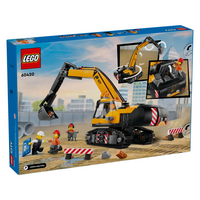 Yellow Construction Excavator 60420 - New LEGO City Set