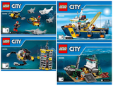 60095 Deep Sea Exploration Vessel - Certified Used, 100% Complete LEGO City Set