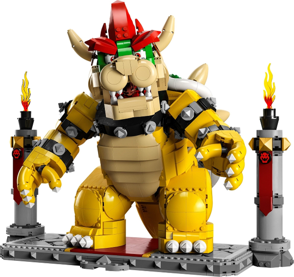 71411 The Mighty Bowser - Certified Used, 100% Complete LEGO Super Mario Set
