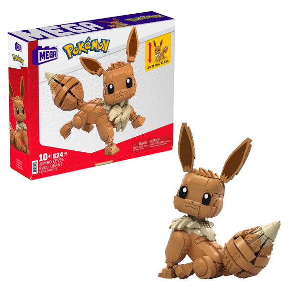 Mega Construx Pokemon Jumbo Eevee Construction Set [New, Sealed]