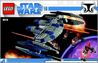 8016 Hyena Droid Bomber - Certified Used, 100% Complete LEGO Star Wars Set