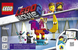 70824 Introducing Queen Watevra - Certified Used, 100% Complete LEGO Movie 2 Set