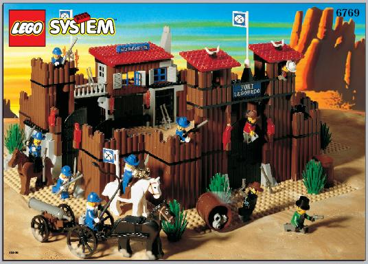 6769 Fort Legoredo - Certified Used, 100% Complete LEGO Western Set