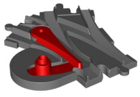 Duplo Train Track Switcher