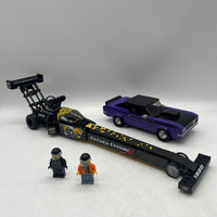 76904 Mopar Dodge//SRT Top Fuel Dragster and 1970 Dodge Challenger T/A - Used LEGO Speed Champions Set