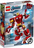 76140 Iron Man Mech - Certified Used, 100% Complete LEGO Marvel Set