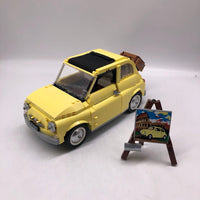Fiat 500 {Bright Light Yellow Edition} 10271 - Used LEGO Creator Expert Set