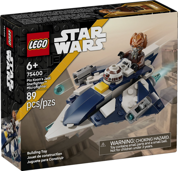 75400 Plo Koon's Jedi Starfighter Microfighter - New LEGO Star Wars Set