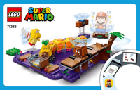 71383 Wiggler's Poison Swamp Expansion Set - Certified Used, 100% Complete LEGO Super Mario Set