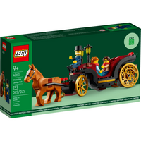 Wintertime Carriage Ride 40603 - Certified Used, 100% Complete LEGO Set