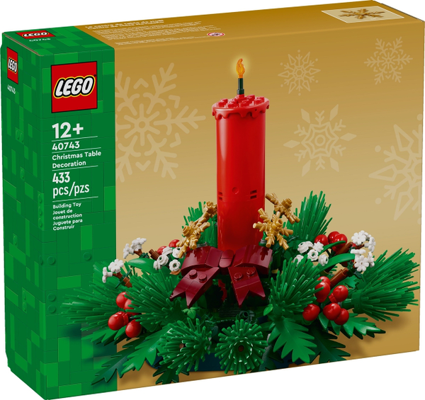 40743 Christmas Table Decoration - New LEGO Christmas Set