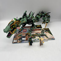 70612 Green Ninja Mech Dragon - Used LEGO Ninjago Set