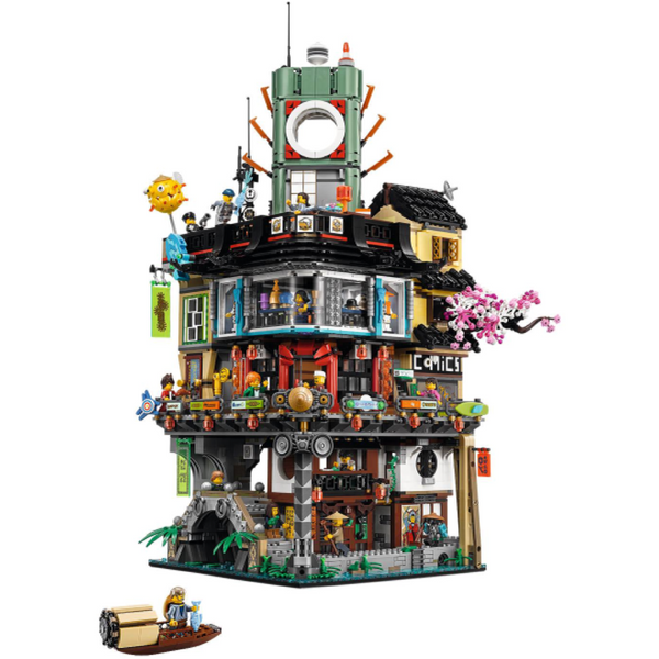 NINJAGO City 70620 - Certified Used, 100% Complete LEGO Ninjago Set