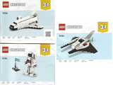 31134 Space Shuttle - Certified Used, 100% Complete LEGO Creator Set