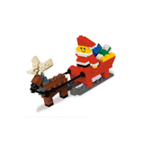 40010 Santa with Sleigh Polybag [New, Sealed, Retired]