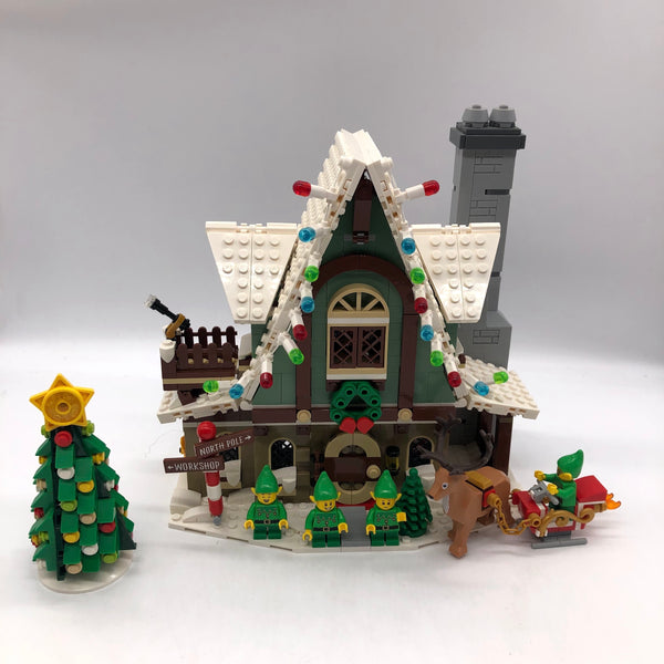 Elf Club House 10275 - Used LEGO Icons Winter Village Set