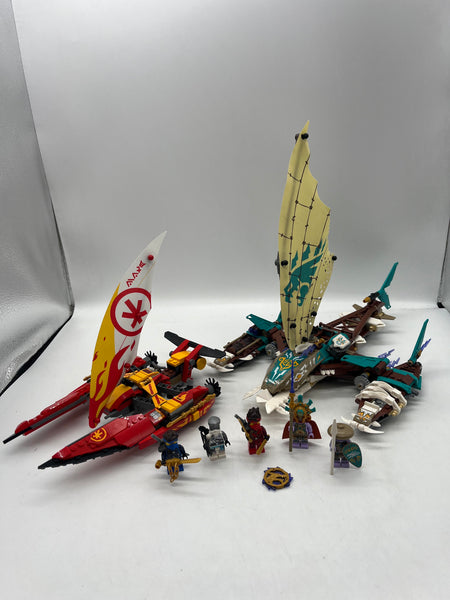 71748 Catamaran Sea Battle - Used LEGO Ninjago Set
