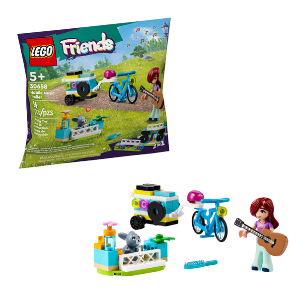 Mobile Music Trailer Polybag 30658 New LEGO Friends Set Bricks Minifigs Eugene