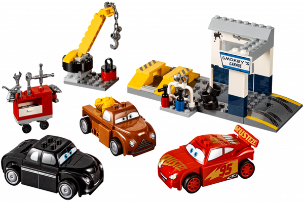 10743 Smokey's Garage - Certified Used, 100% Complete LEGO Cars Set