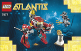 7977 Seabed Strider - Certified Used, 100% Complete LEGO Atlantis Set