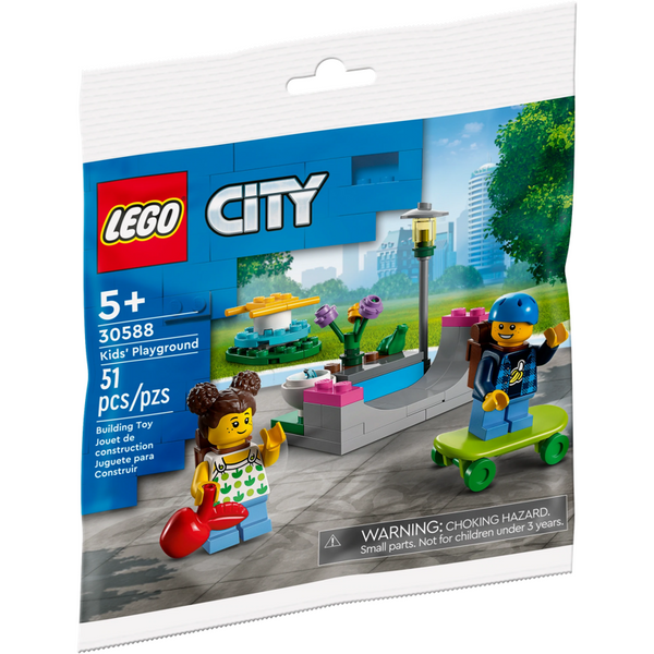 30588 Kids' Playground Polybag - New, Sealed, Retired LEGO City Set