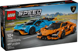 77238 Lamborghini Revuelto & Lamborghini Huracán STO - New LEGO Speed Champions Set
