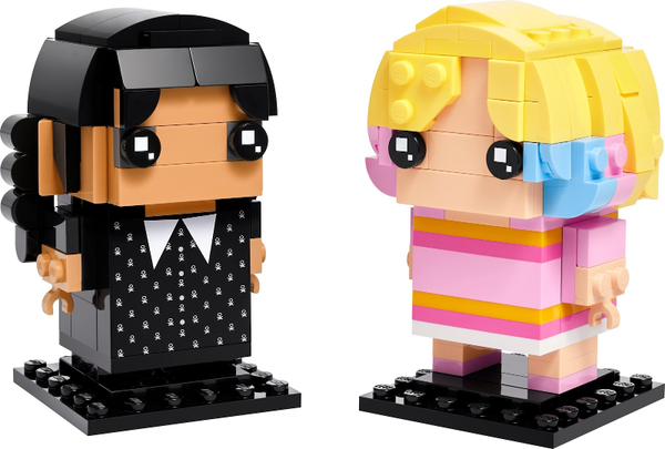 40750 Wednesday & Enid - New LEGO Brickheadz Set