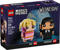 40750 Wednesday & Enid - New LEGO Brickheadz Set