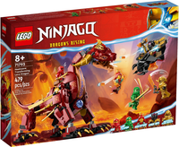 71793 Heatwave Transforming Lava Dragon - Certified Used, 100% Complete LEGO Ninjago Set