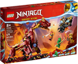 71793 Heatwave Transforming Lava Dragon - Certified Used, 100% Complete LEGO Ninjago Set