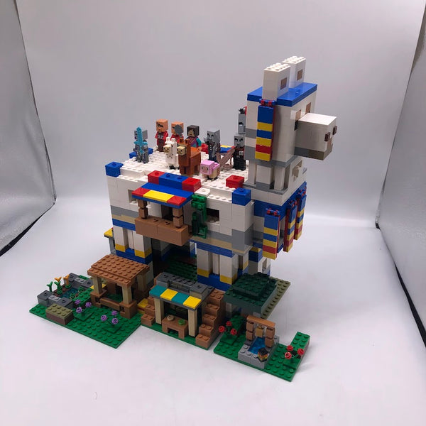 The Llama Village 21188 Used LEGO Minecraft Set – Bricks
