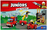 10740 Fire Patrol Suitcase - Certified Used, 100% Complete LEGO Juniors Set