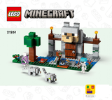 21261 The Wolf Stronghold - Certified Used, 100% Complete LEGO Minecraft Set