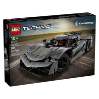 Koenigsegg Jesko Absolut Grey Hypercar 42173 - New LEGO Technic Set