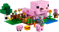 21268 The Baby Pig House - Certified Used, 100% Complete LEGO Minecraft Set