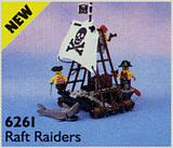 6261 Raft Raiders - Certified Used, 100% Complete LEGO Pirates Set