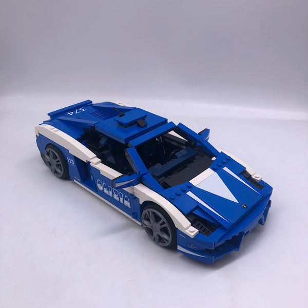 Lamborghini Gallardo LP 560-4 Polizia 8214 - Used LEGO Racers set