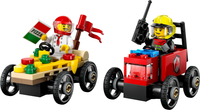 60458 Pizza vs. Fire Truck - New LEGO City Set