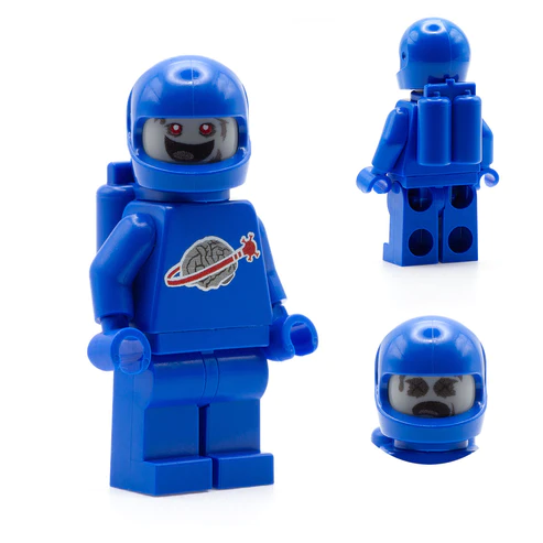 Zombie Spaceman - Custom LEGO® Minifigure – Bricks & Minifigs Eugene
