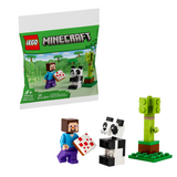 Steve and Baby Panda Polybag 30672 - New LEGO Minecraft Set