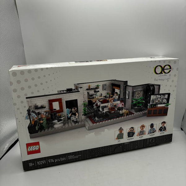 10291 Queer Eye – The Fab 5 Loft - New, Sealed, Retired LEGO Creator Expert Set