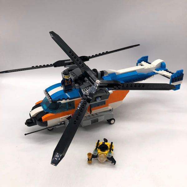 Twin-Rotor Helicopter 31096 - Used LEGO Creator Set