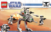 8014 Clone Walker Battle Pack - Certified Used, 100% Complete LEGO Star Wars Set