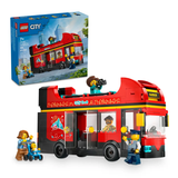 Red Double-Decker Sightseeing Bus 60407 - New LEGO City Set