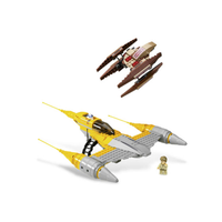 7660 Naboo N-1 Starfighter with Vulture Droid [Certified Used, 100% Complete, Retired, Vintage]