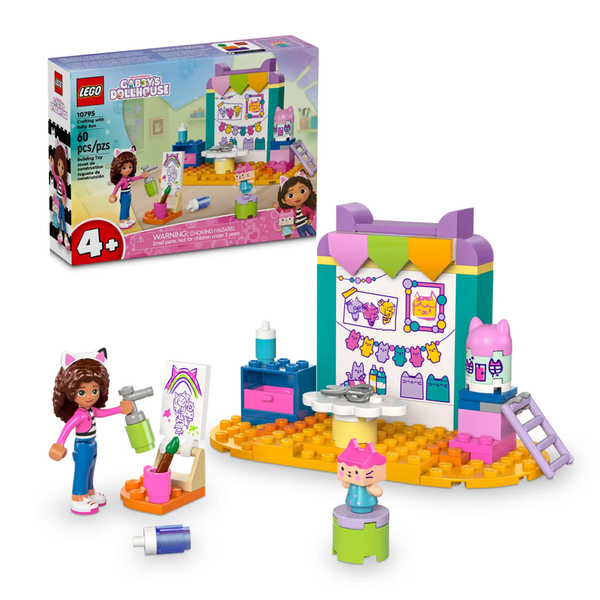 Crafting with Baby Box 10795 - New LEGO® Gabby's Dollhouse™️ Set