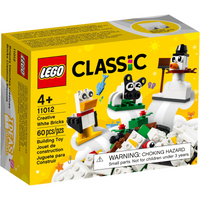 11012 Creative White Bricks - New, Sealed, Retired LEGO Classic Set