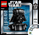 75227 Darth Vader Bust - Certified Used, 100% Complete LEGO Star Wars Set