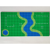 LEGO® Baseplate 16 x 32 - with River